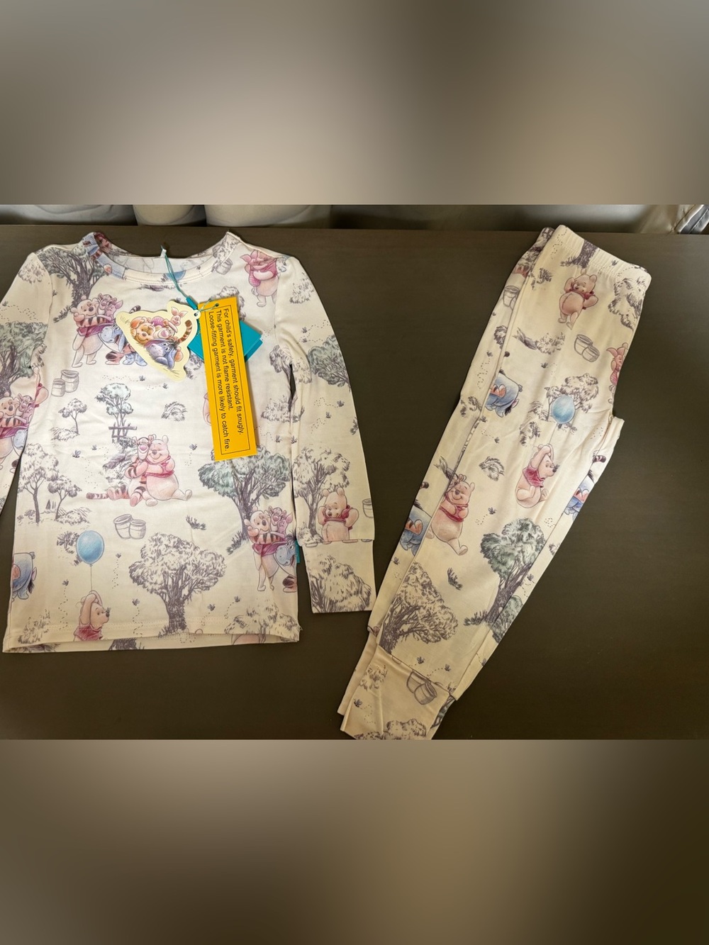 Posh Peanut Winnie the Pooh 3-4T Long Sleeve PJS NWT